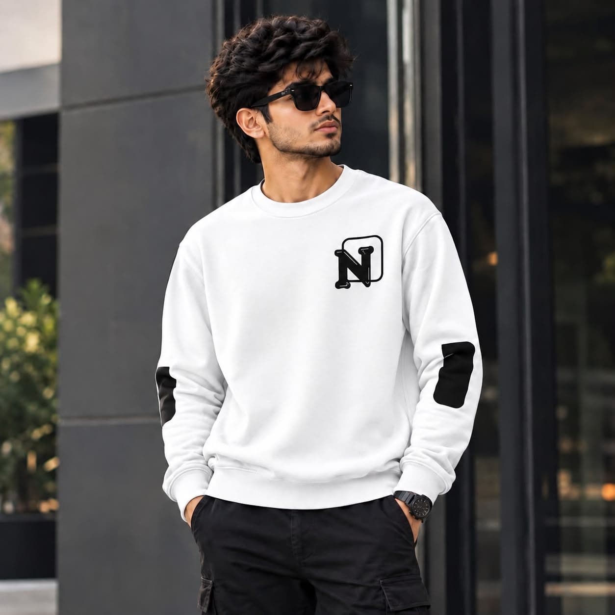 NEXTMEN SWEATSHIRT - White